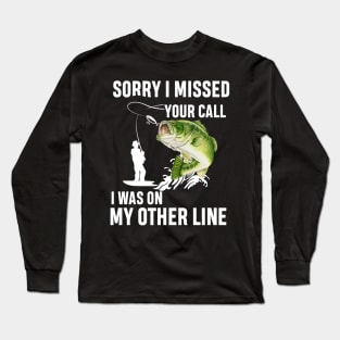 Fishing line Long Sleeve T-Shirt